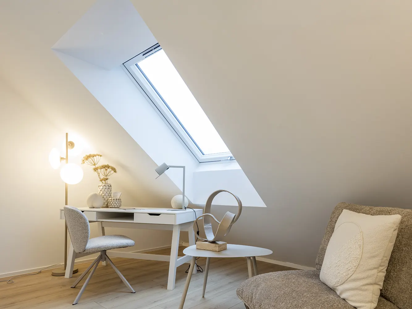 Haustyp Jazz, Arbeitszimmer im Dachgeschoss